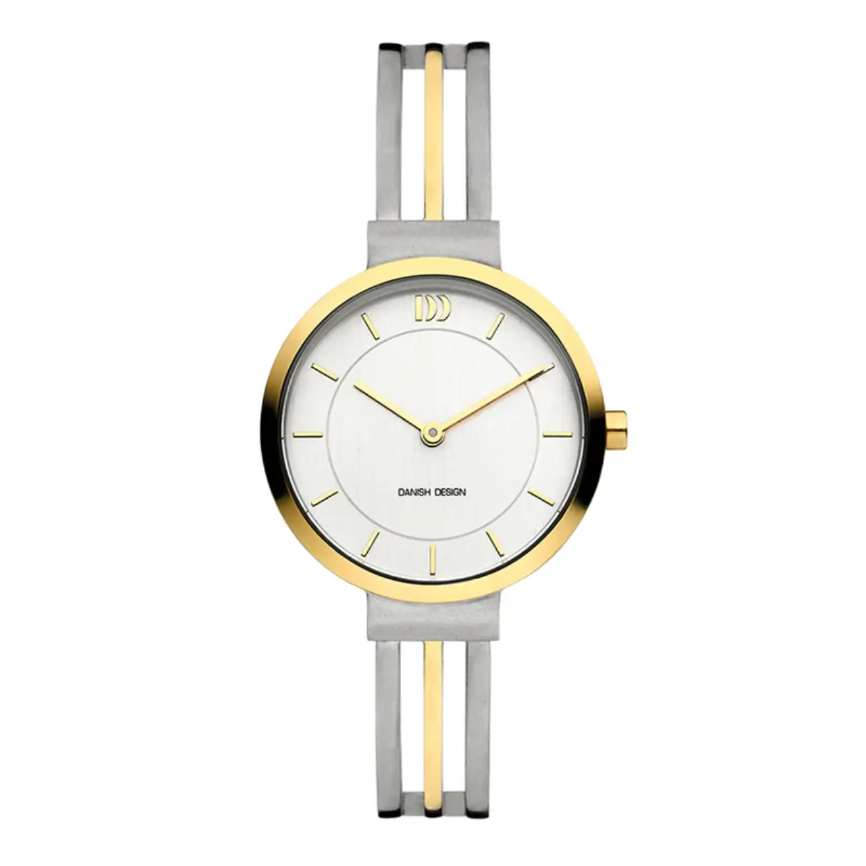 Een titanium horloge kan stijlvol zijn, kijk maar naar dit Tiara horloge voor dames. Het horloge is antiallergisch en heeft een armband, dus doe er gewoon je andere sieraden bij voor een gelaagde look. De wijzerplaat heeft een verticale brush finish.