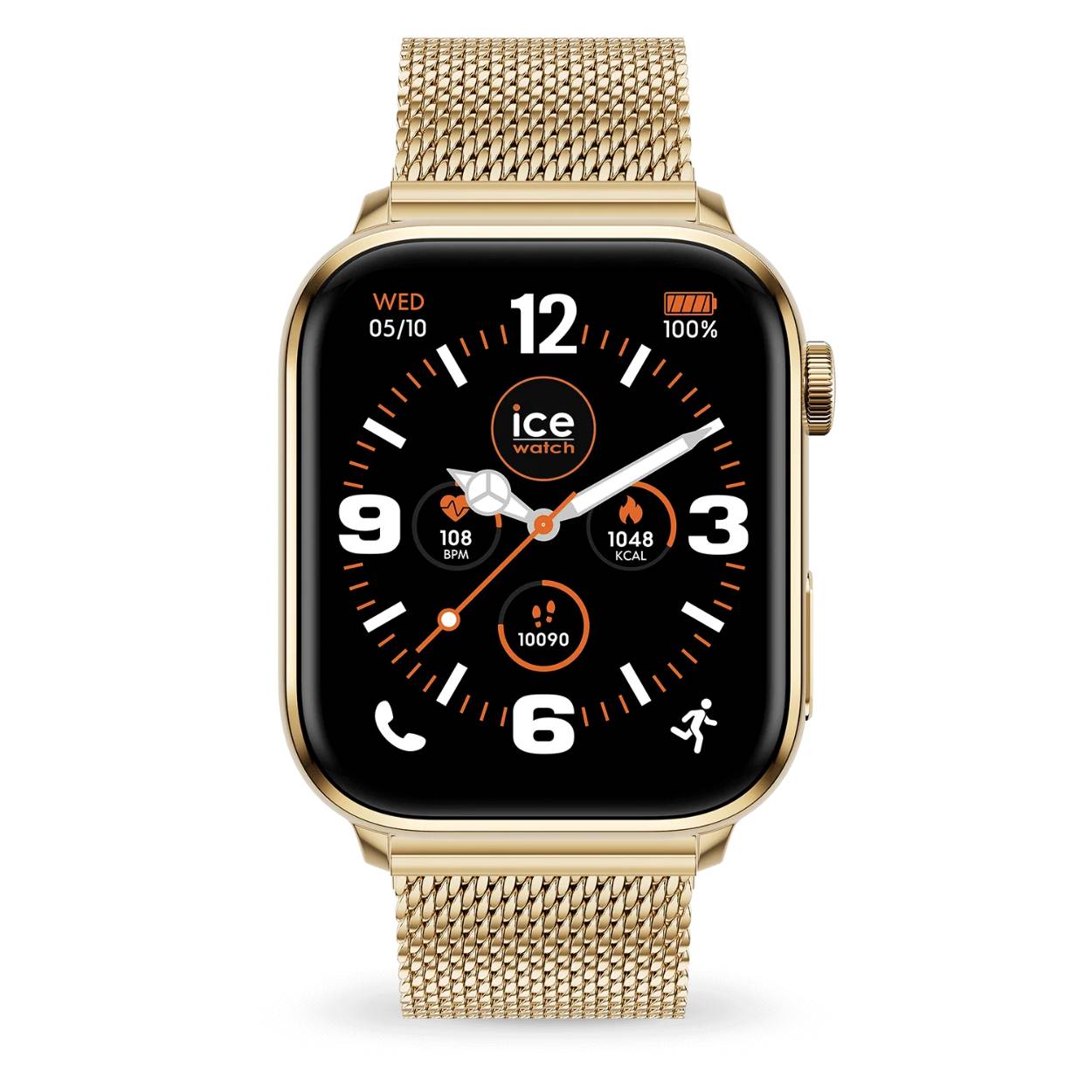 Ontdek de nieuwste toevoeging aan het Ice-Watch connected assortiment: de ICE smart 3.0. Het heeft een modern ontwerp met een compacter 1,78 AMOLED-scherm, dat comfort, leesbaarheid en helderheid garandeert! Er zijn een aantal extra functies toegevoegd aan de vorige versie, waaronder GPS-integratie en compatibiliteit met de Strava-applicatie. Wat gezondheid betreft, houdt het nog steeds de essentiële monitoring bij. De ICE smart 3.0 biedt ook de functionaliteit ICE call (In Case of Emergency), waarmee je een van je contacten direct kunt bellen via noodoproepen.