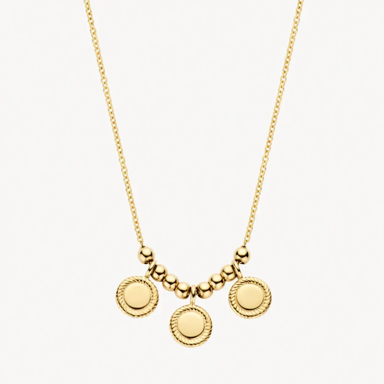 GEELGOUDEN COLLIER COINS
