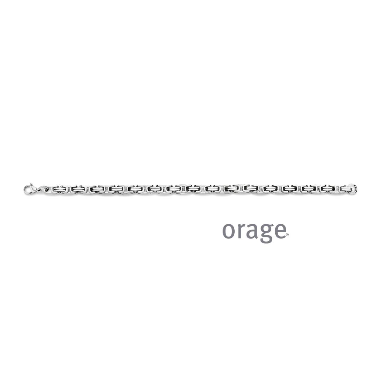 Orage armband staal