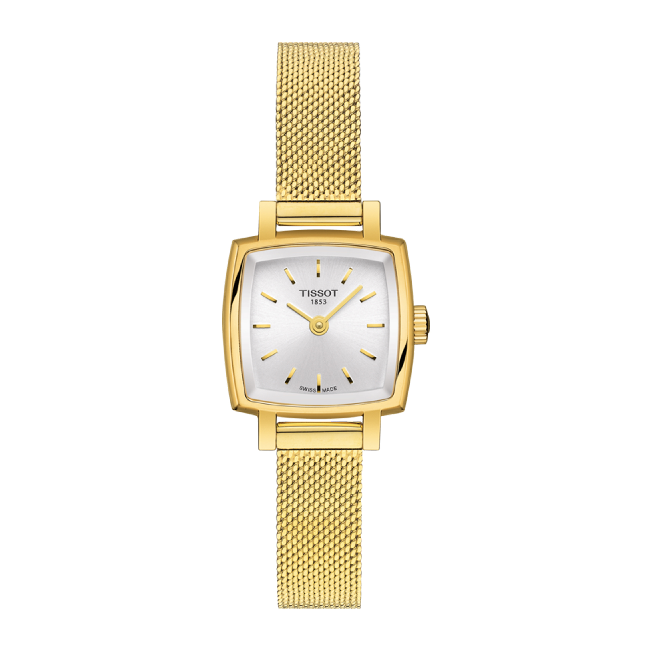 Dit stijlvolle horloge straalt de essentie van klasse uit met zijn discrete en toch absoluut prachtige mini afmeting. De vierkante kast met afgeronde hoeken zorgt voor een eigentijdse uitstraling. De versies met een metalen armband kunnen losjes gedragen worden, als een mooi juweel rond de pols, met opties voor diamanten voor die betoverende fonkeling, of met een klassieke lederen horlogeband. Deze horloges doen hun naam eer aan, met hun lieflijke uitstraling en een volledig onweerstaanbare charme.