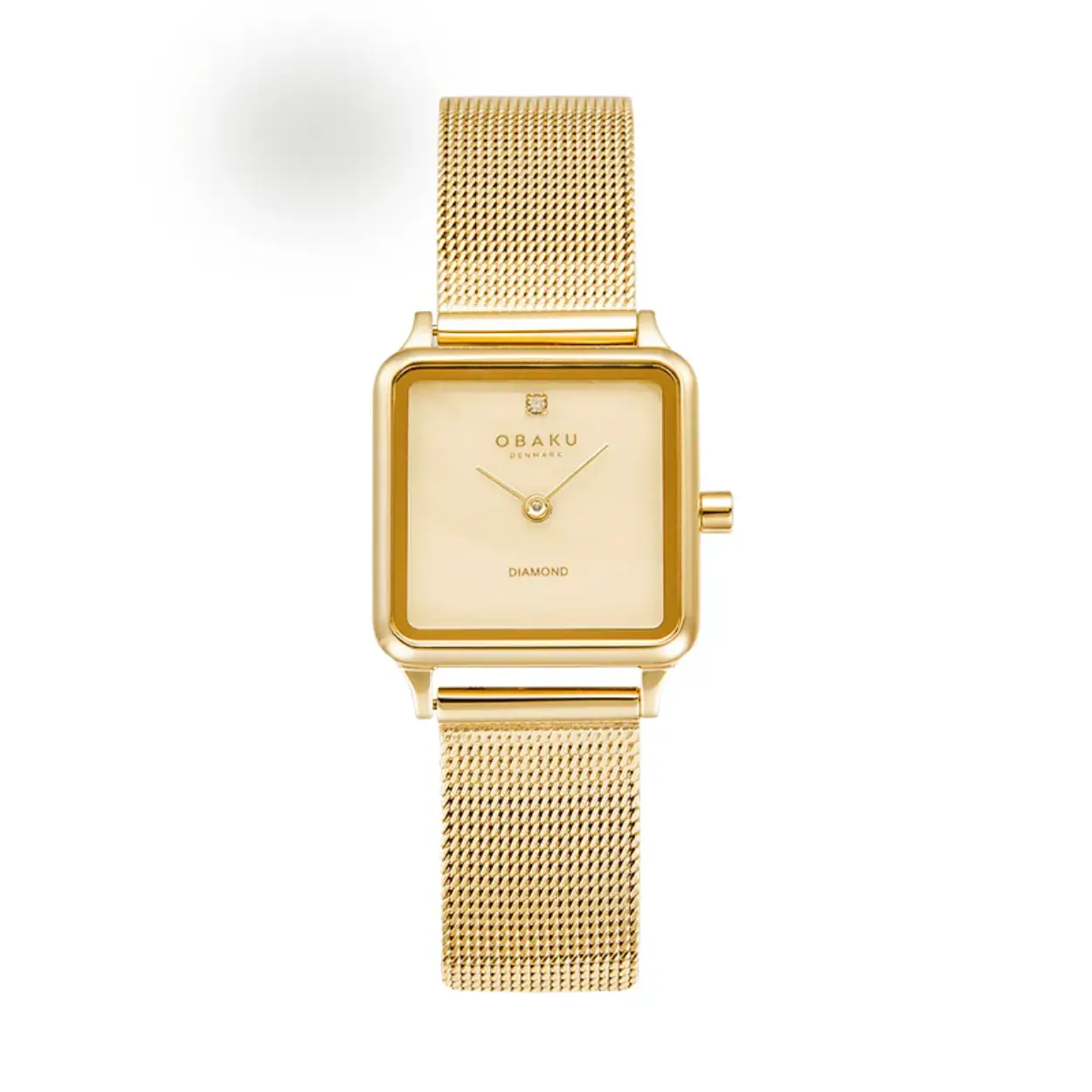 Dit Obaku goudkleurige dameshorloge heeft een elegant en minimalistisch ontwerp met een goudkleurige wijzerplaat en band. De kast is gemaakt van roestvrij staal en heeft een diameter van 23 mm. Het horloge is waterdicht tot 3 ATM en heeft een quartz uurwerk. Draag dit horloge om je pols als een chique accessoire voor elke gelegenheid. Elegante eenvoud voor de moderne vrouw!