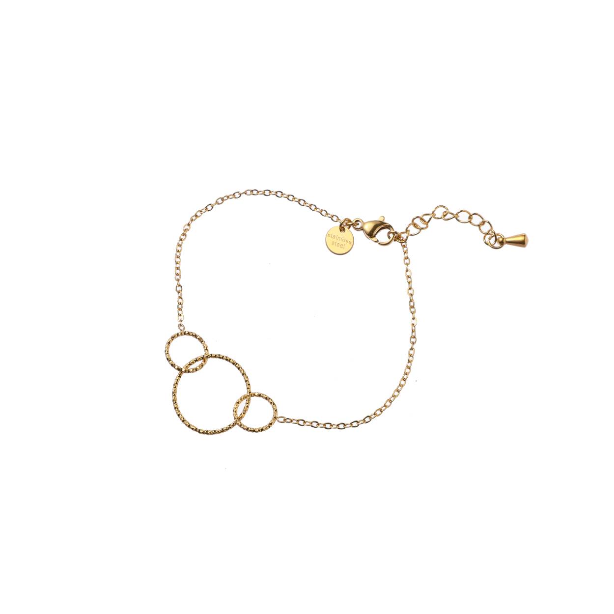Triple O Bracelet - 14K
B4220-2