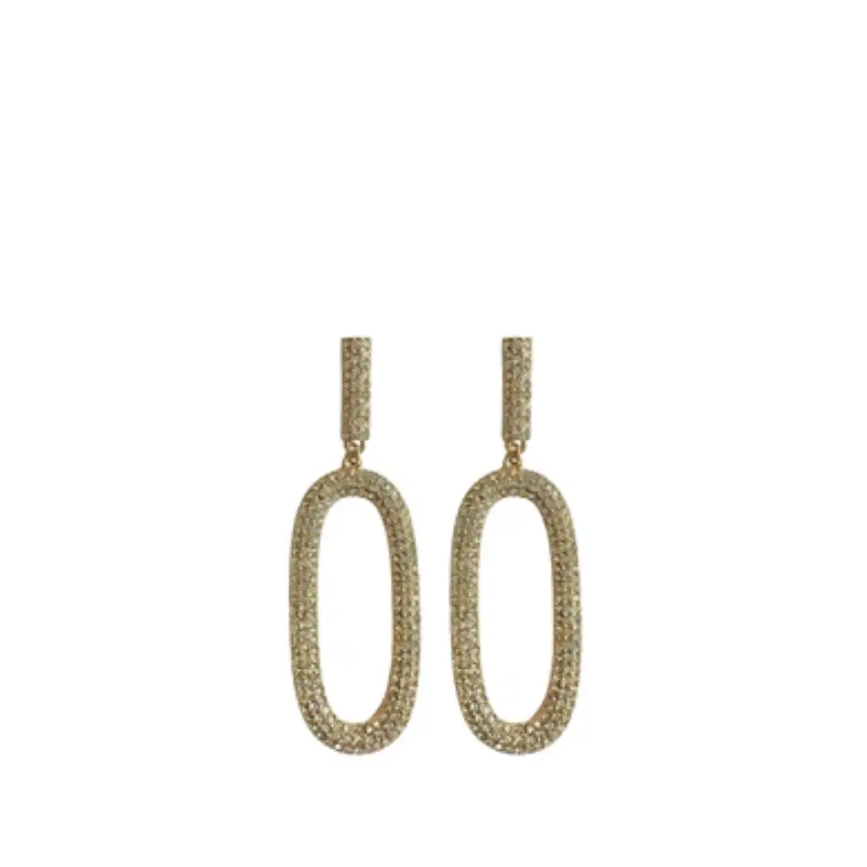 oeg een sprankelende touch toe aan je look met deze gave ovale glitter oorbellen! Met hun moderne, glinsterende design zorgen ze voor instant glamour en trekken ze meteen de aandacht. Perfect voor de feestdagen, festivals of een avondje uit, deze oorbellen laten je stralen van alle kanten. Combineer ze met je favoriete party-outfit en maak van elke gelegenheid een feestje met een fashionable sparkle.