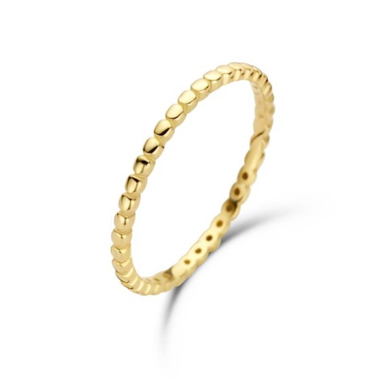 Gouden Jackie ring bubbel