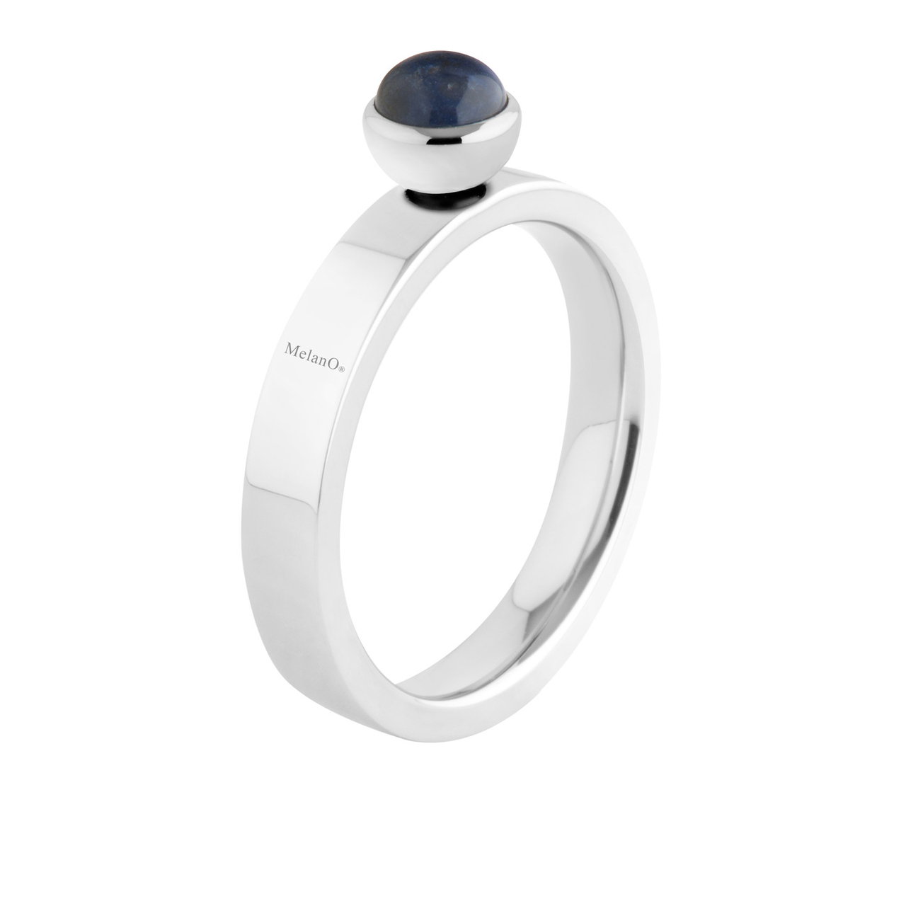 Melano twisted ring