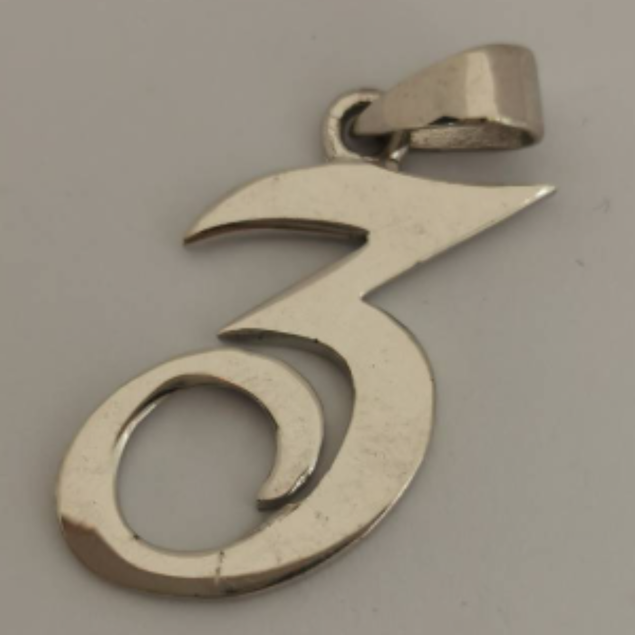 Zilveren hanger letter Z 