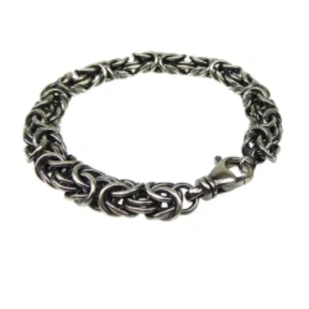 Armband & Ketting - Lichtgewicht Ketting/Licht Geoxideerd - 11x7mm-21 cm lengte

