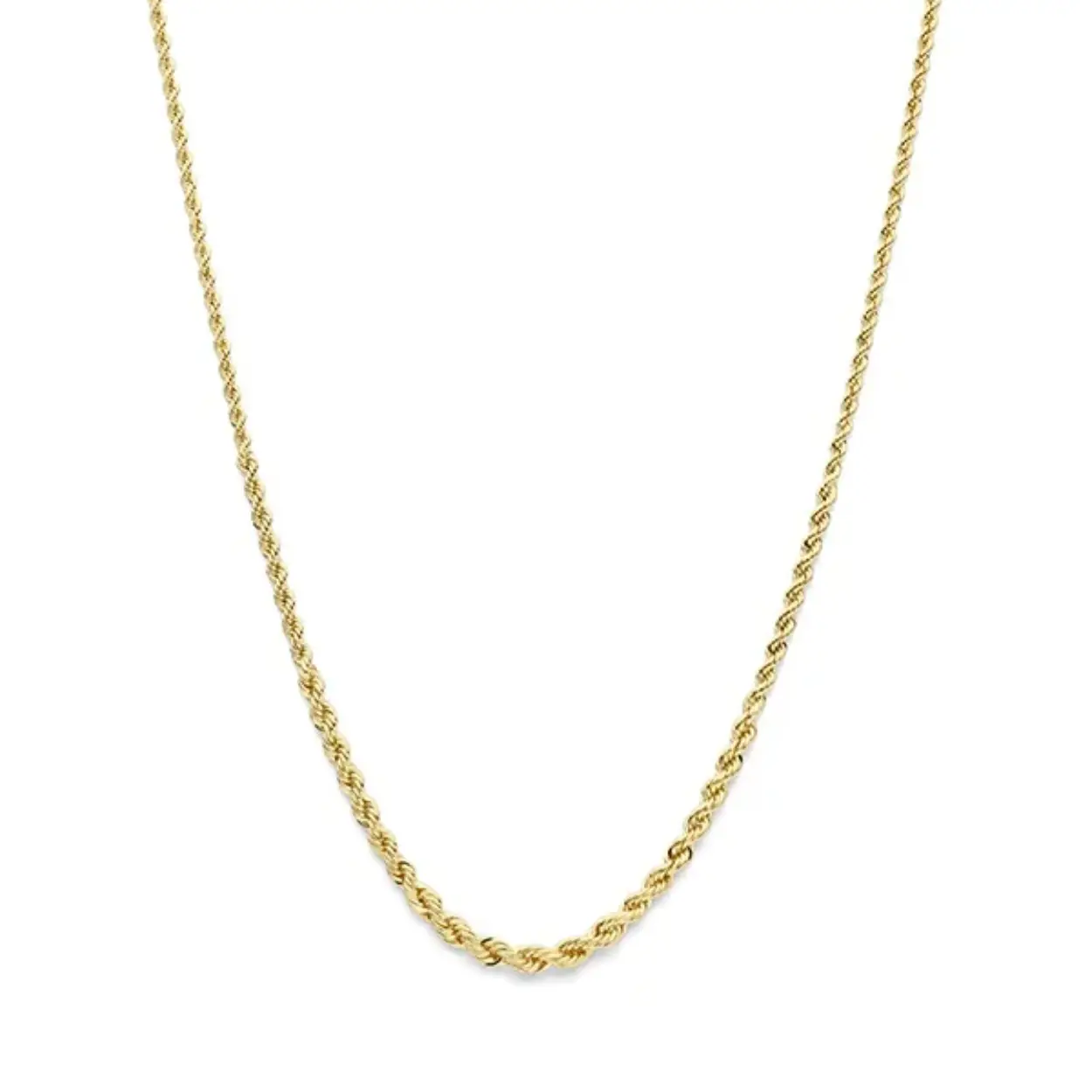 14K Geelgouden koord collier