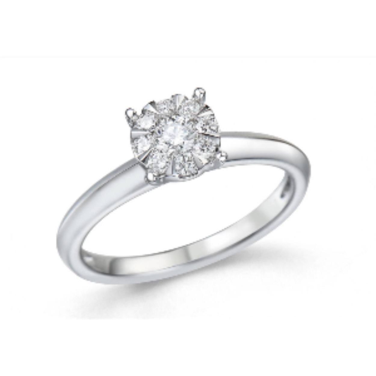 Ring goud 18kt met diamanten