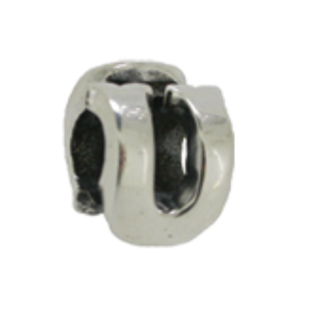 Letter U Zilver