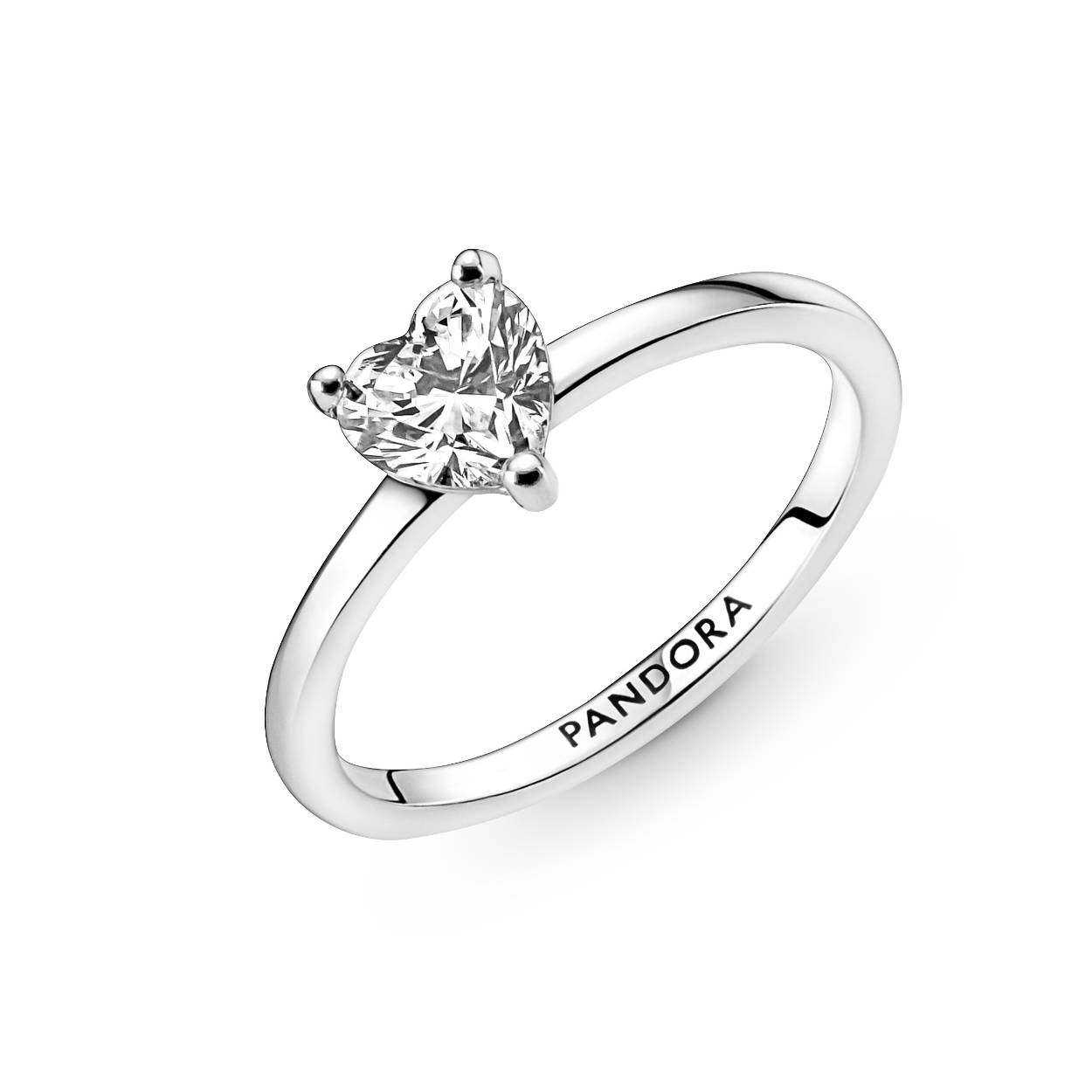 Pandora ring zilver hartje - 191165C01