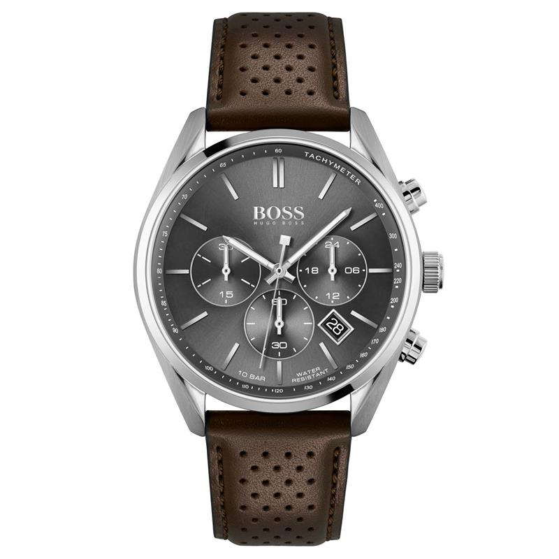 De Watch Champion is een stijlvol horloge voor heren uit de categorie Analoge horloges. Met zijn zilverkleurige kast en grijze wijzerplaat straalt dit horloge klasse uit. De kast heeft een diameter van 44 mm en een dikte van 11 mm, waardoor het horloge een robuuste uitstraling heeft. Het mineraalglas zorgt voor een helder en krasbestendig oppervlak.

Dit horloge is voorzien van een quartz uurwerk, wat zorgt voor een nauwkeurige tijdsweergave. Daarnaast beschikt de Watch Champion over een chronograaffunctie, waarmee je de tijd tot op de seconde kunt meten. Met een waterbestendigheid van 3 ATM is dit horloge bestand tegen spatwater, maar niet geschikt om mee te zwemmen of te douchen.