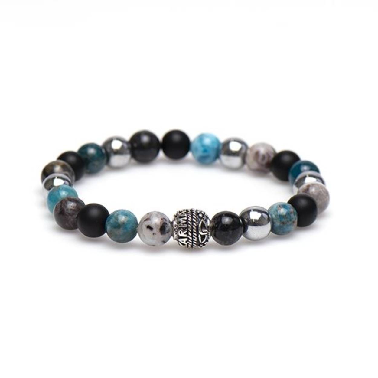 Water Stream Silver Bead
