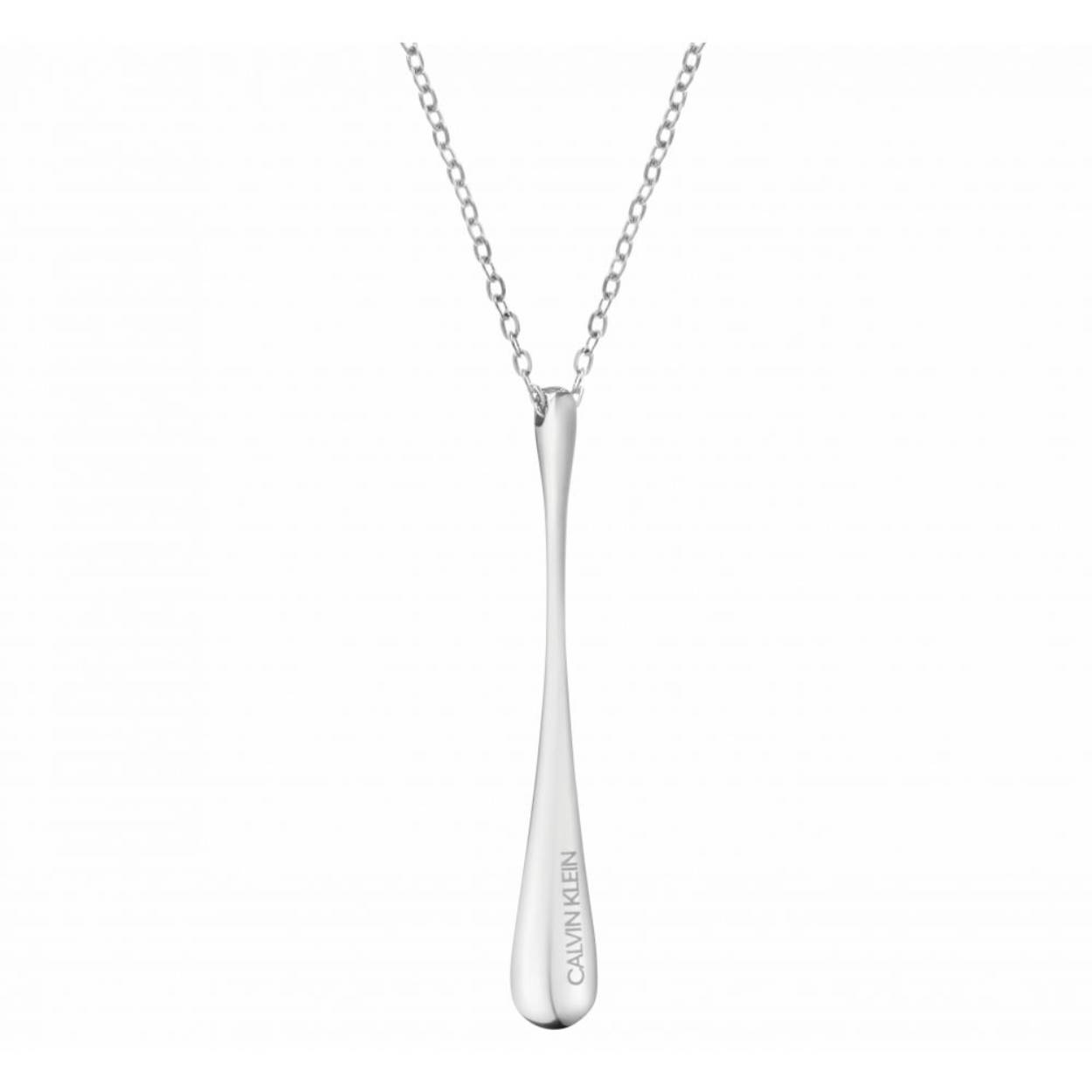 Calvin klein edelstaal pegel hanger KJDMMP000100