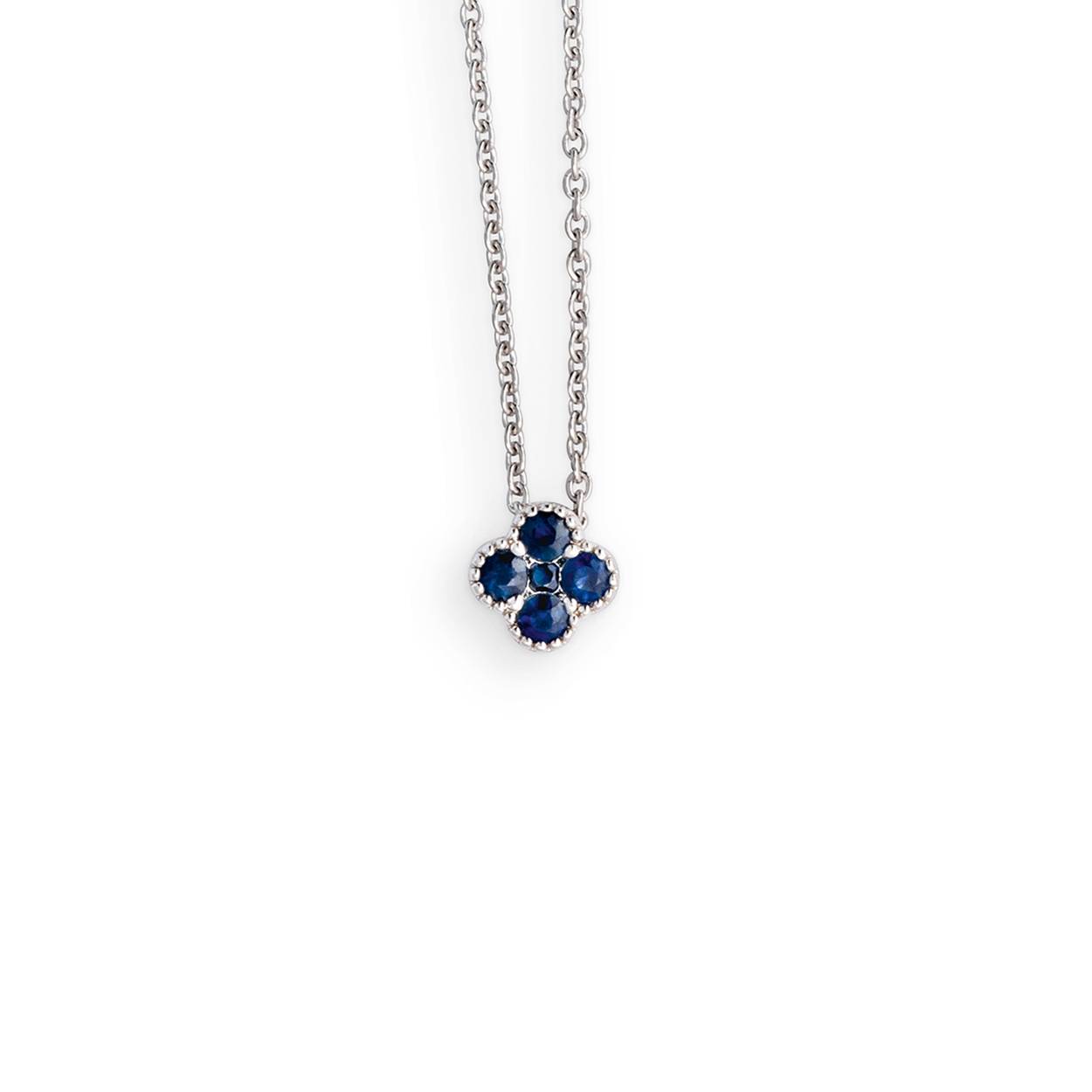 Collier WG 750 saffier