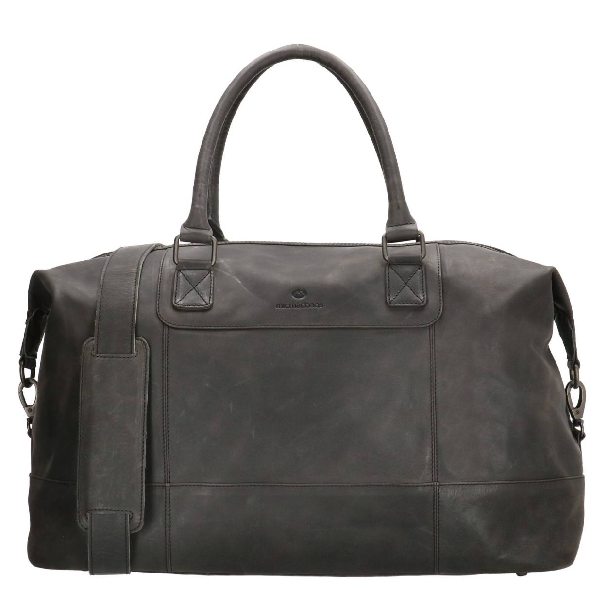 Deze reistas uit de Malmö collectie van Micmacbags is ideaal voor de liefhebber van een grote reistas! Al je spullen voor bijvoorbeeld een weekendje weg passen met gemak in het ruime hoofdvak van deze tas. In het hoofdvak bevinden zich twee insteekvakken, een ritsvak en een sleutelhaakje. De tas kan in de hand gedragen worden aan de twee handvaten, maar hij kan ook als schoudertas gedragen worden aan de afneembare schouderband. Wordt deze tas jouw favoriete reismaatje?

Micmacbags laat zich inspireren door verschillende landen en culturen. De Malmö collectie van Micmacbags is afgeleid van de Scandinavische levensstijl. De tassen uit deze collectie hebben natuurlijke tinten, een strak design en een functionele indeling. De tassen van Micmacbags worden gemaakt van echt leer, hebben daardoor een natuurlijke uitstraling en ze zijn gemaakt voor al jouw dagelijkse avonturen!

De eigenschappen van deze reistas zijn: 

Hoofdvak met ritssluiting
Ritsvak
Sleutelhaakje
Twee handvaten 
Afneembare schouderband 