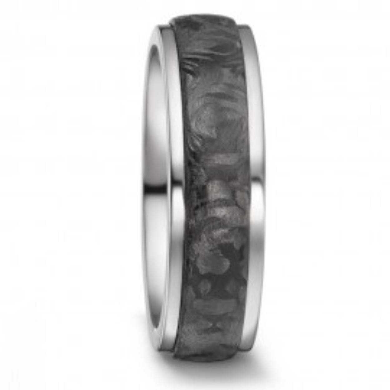Trouwring Titan Factory ring Titanium carbon 7mm 