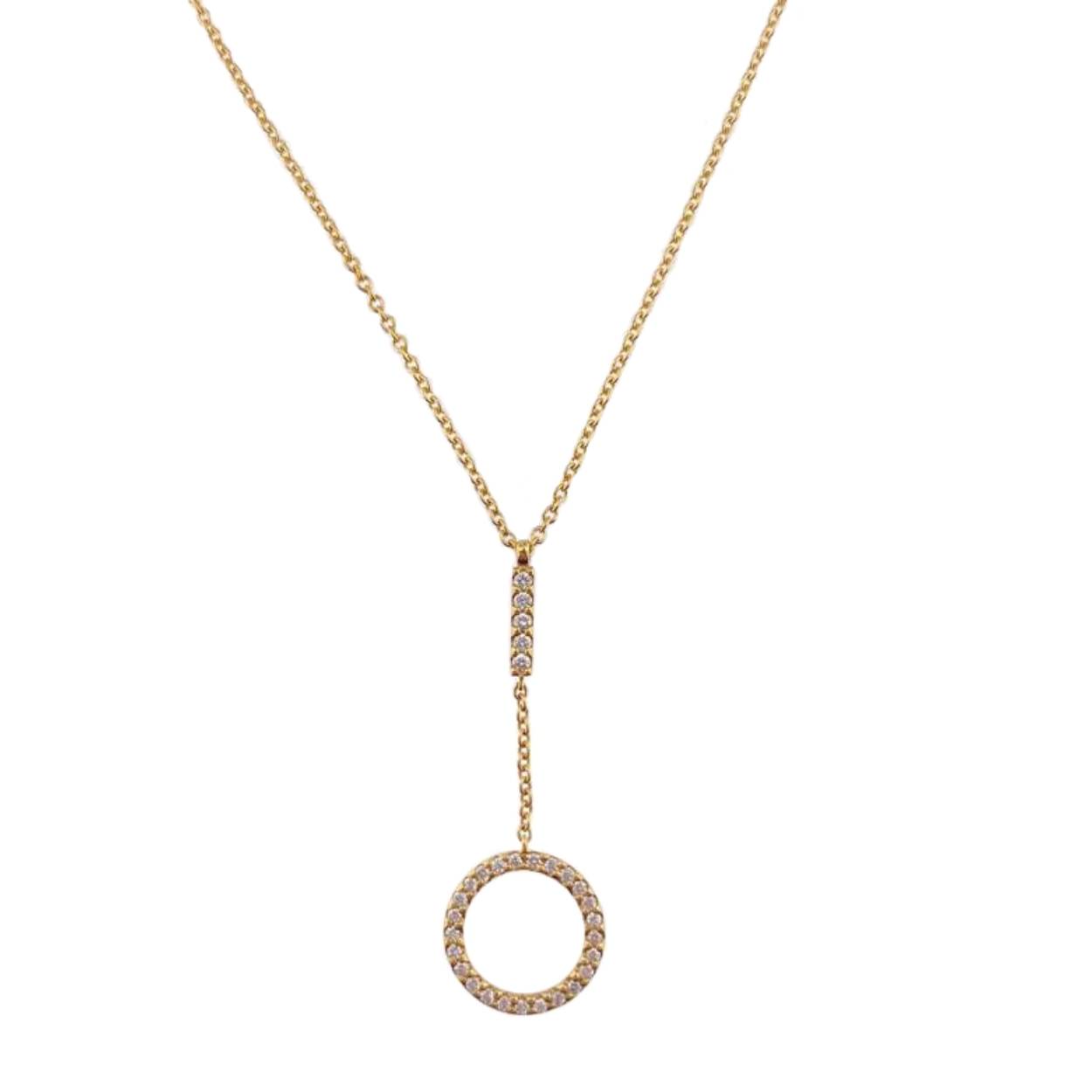 collier 18kt GGD10pt