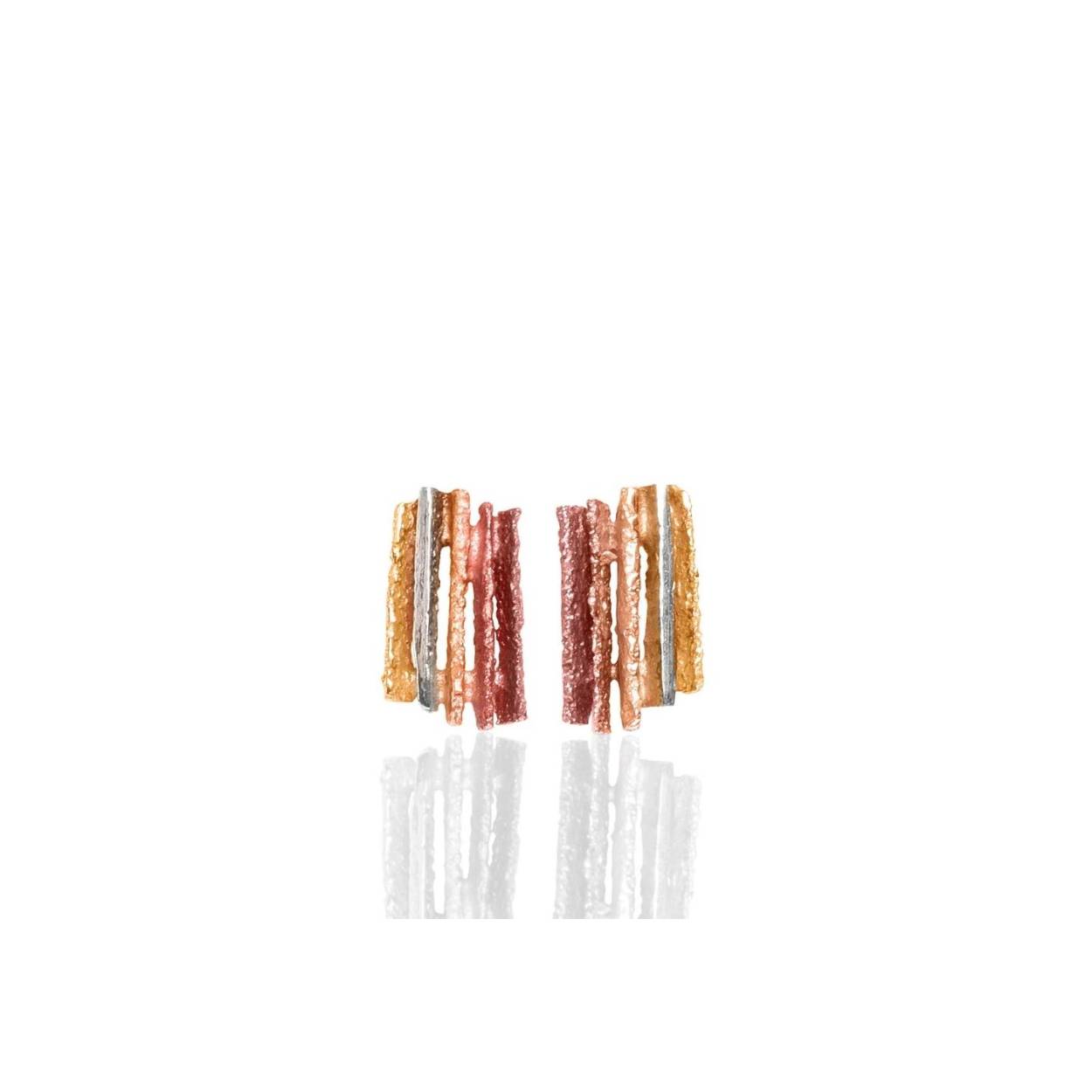 Junc ochre medium earrings