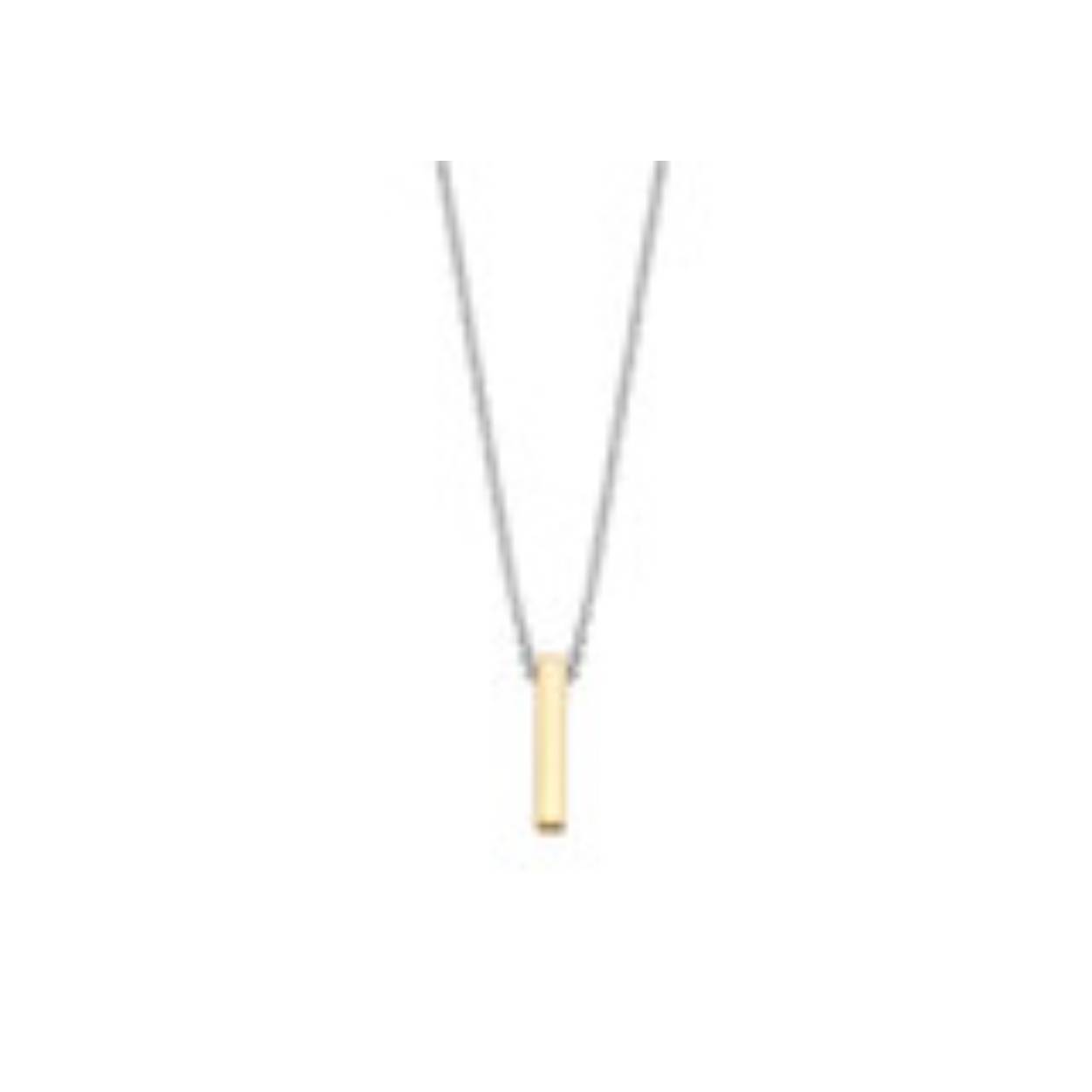 Moments biedt een basis zilveren sieradencollectie. De collectie bestaat uit tijdloze sieraden met fashion twist, de sieraden zijn draagbaar voor elk moment van de dag. Alle sieraden zijn vervaardigd van de hoogste kwaliteit sterling zilver en alle zirkonia stenen zijn met de hand gezet. Mooi collier van Moments met artikelnummer 61310AY. Dit collier en de hanger zijn van gerhodineerd en verguld zilver. De hanger heeft een lengte van 13 mm. Het is leuk om dit collier te combineren met andere sieraden van Moments.