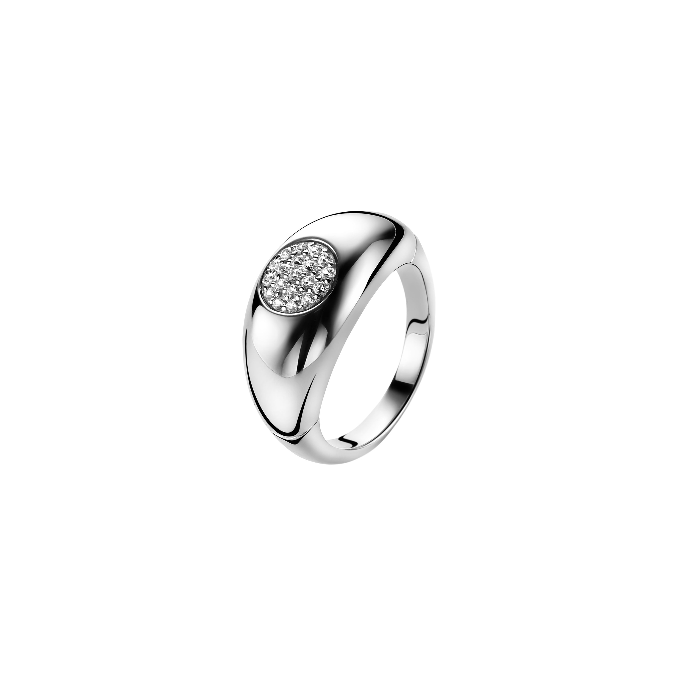 Zilveren zinzi ring 54