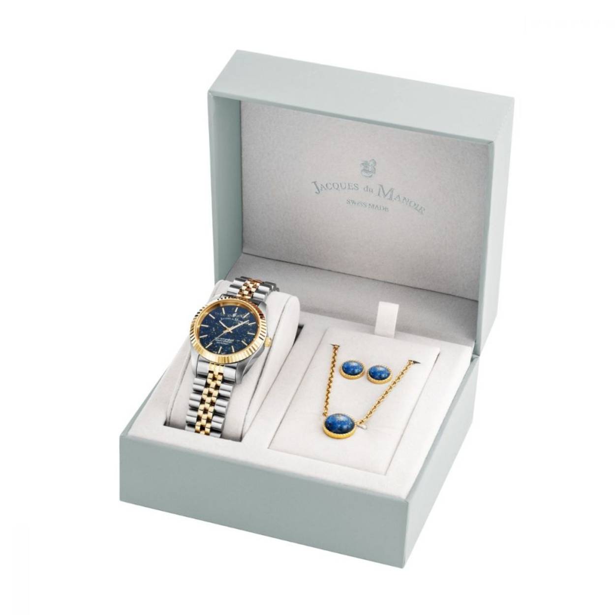 Lapis dial JPN05501 Dames giftset van Jacques Du Manoir
