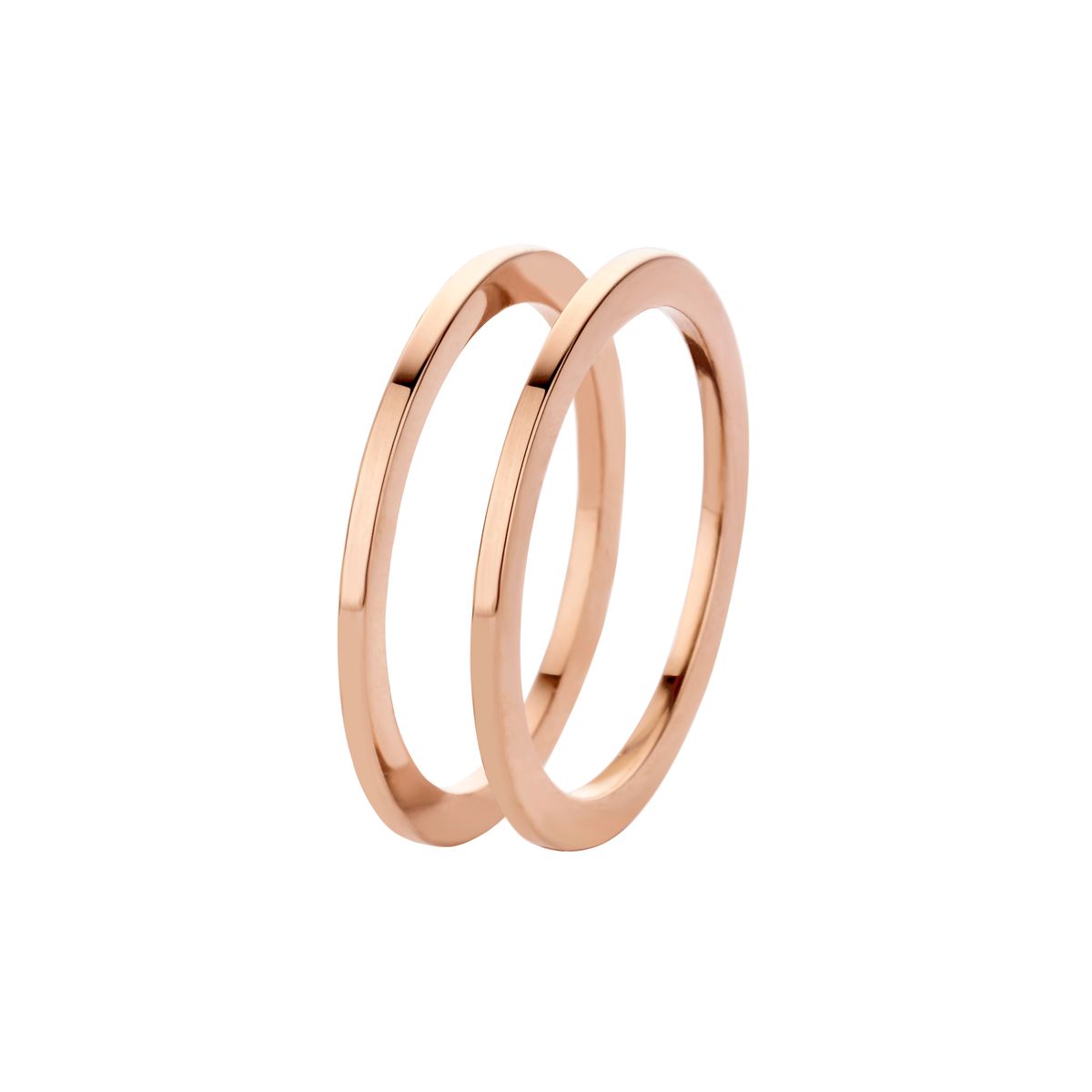Melano aanschuifringen set van 2 ringen. Verkrijgbaar in de volgende maten: 48-50-52-54-56-58-60-62-64 Geef in de opmerkingen in de winkelmand aan welke maat u wenst te ontvangen. Levertijd 2-4 dagen.