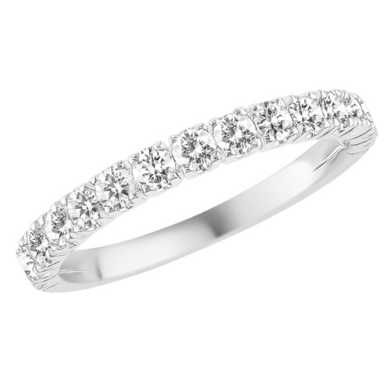 Ring wit goud 18kt met diamanten.