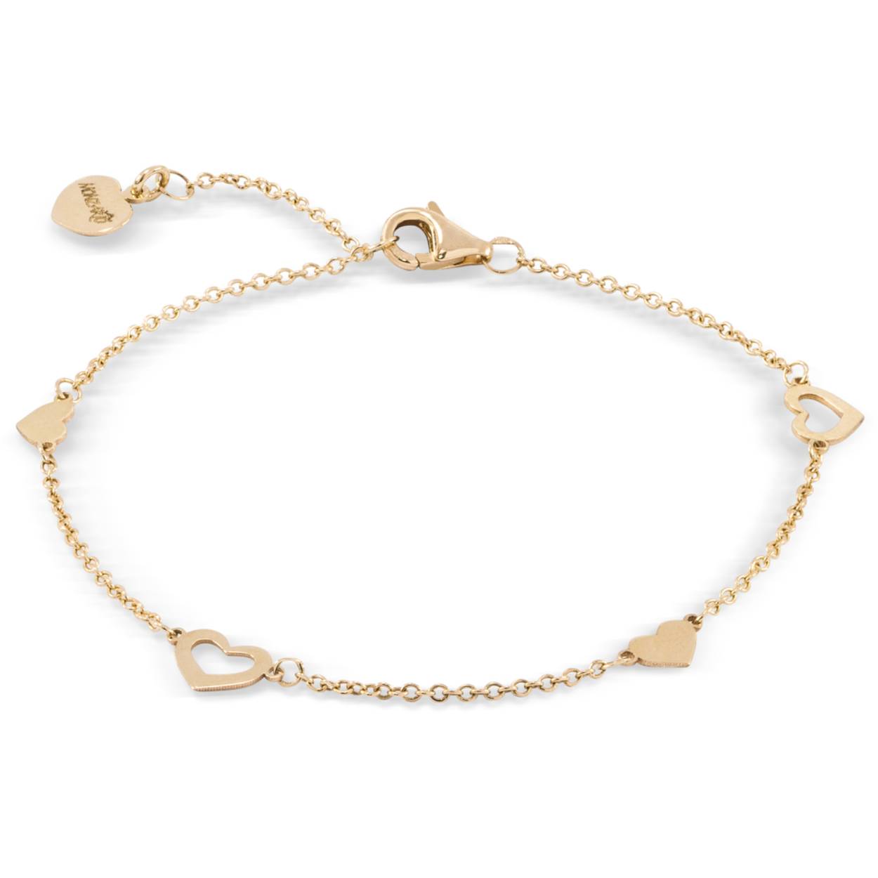 Vier de liefde dit Valentijn met de JH Brummer Armband Hartjes 14K. Deze prachtige armband, met zijn hartvormige ontwerp, straalt romantiek en elegantie uit. Gemaakt van het fijnste 14-karaats goud, is dit niet alleen een geschenk, maar een tijdloos symbool van genegenheid en verbondenheid. Verras je geliefde met deze betoverende armband van JH Brummer en laat hun hart stralen op deze bijzondere dag van liefde.