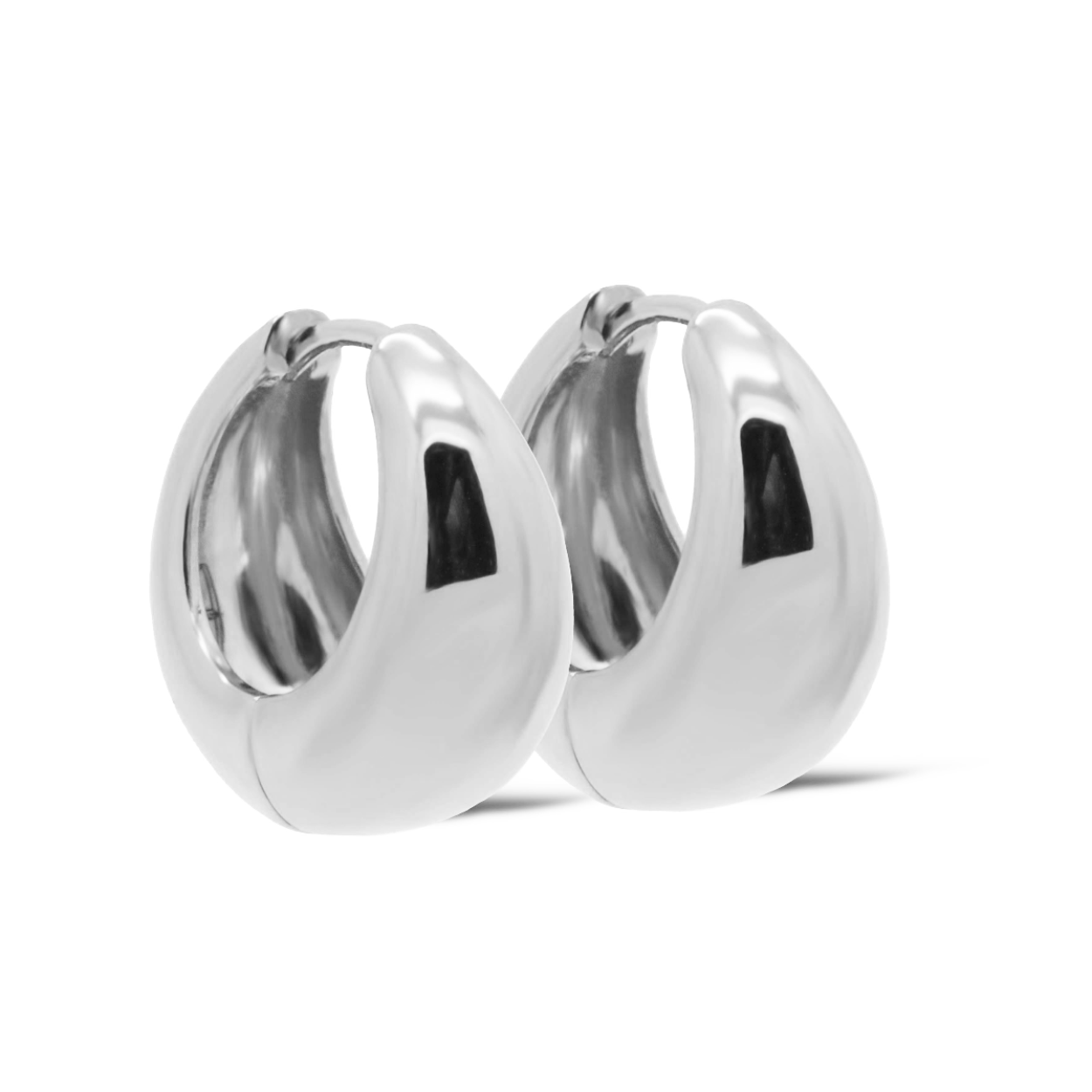H590S Karma oorringen MILLY drop | zilver | 16 mm 