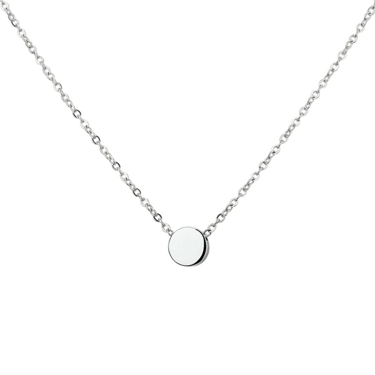 Zilveren collier van het merk kasius. De schakelbreedte is 1.7mm.