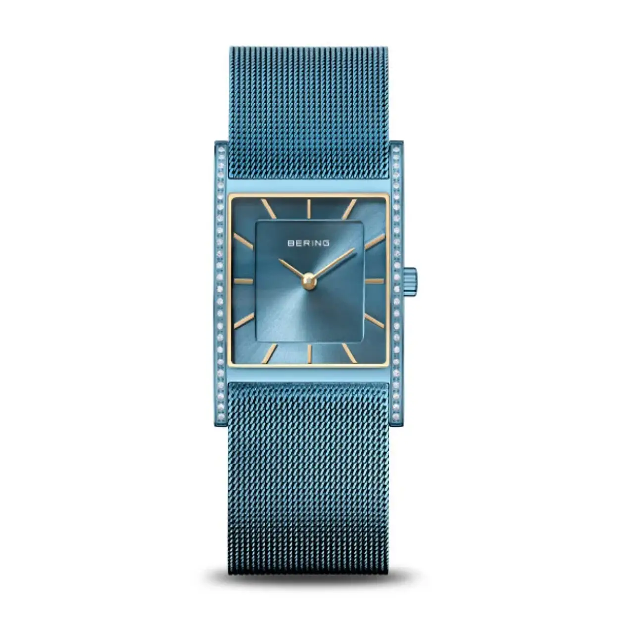 Dit horloge heeft een analoge tijdsaanduiding en werkt op een betrouwbaar quartz uurwerk. Met een diameter van 38 mm en een hoogte van 7 mm is dit horloge perfect voor dagelijks gebruik. De rechthoekige behuizing in een mooie blauwe kleur is gemaakt van hoogwaardig roestvrij staal, wat zorgt voor duurzaamheid en stijl.
De blauwe wijzerplaat van dit horloge geeft het een luxe uitstraling, terwijl het saffierglas ervoor zorgt dat het horloge goed beschermd is tegen krassen en beschadigingen. De blauwe roestvrij stalen band is comfortabel om te dragen en past perfect bij de rest van het horloge.