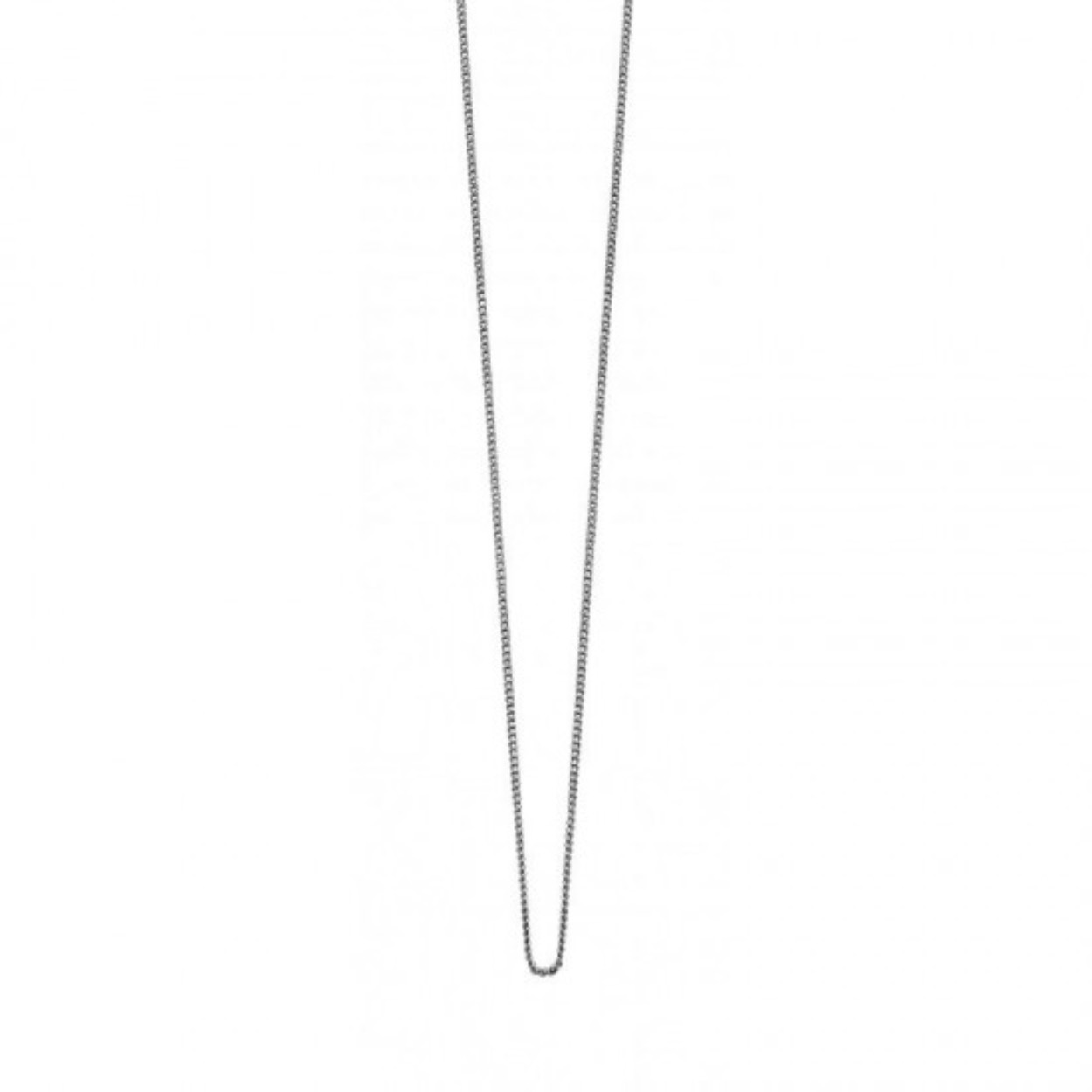 ZINZI zilveren gourmet collier 45cm 1.7mm