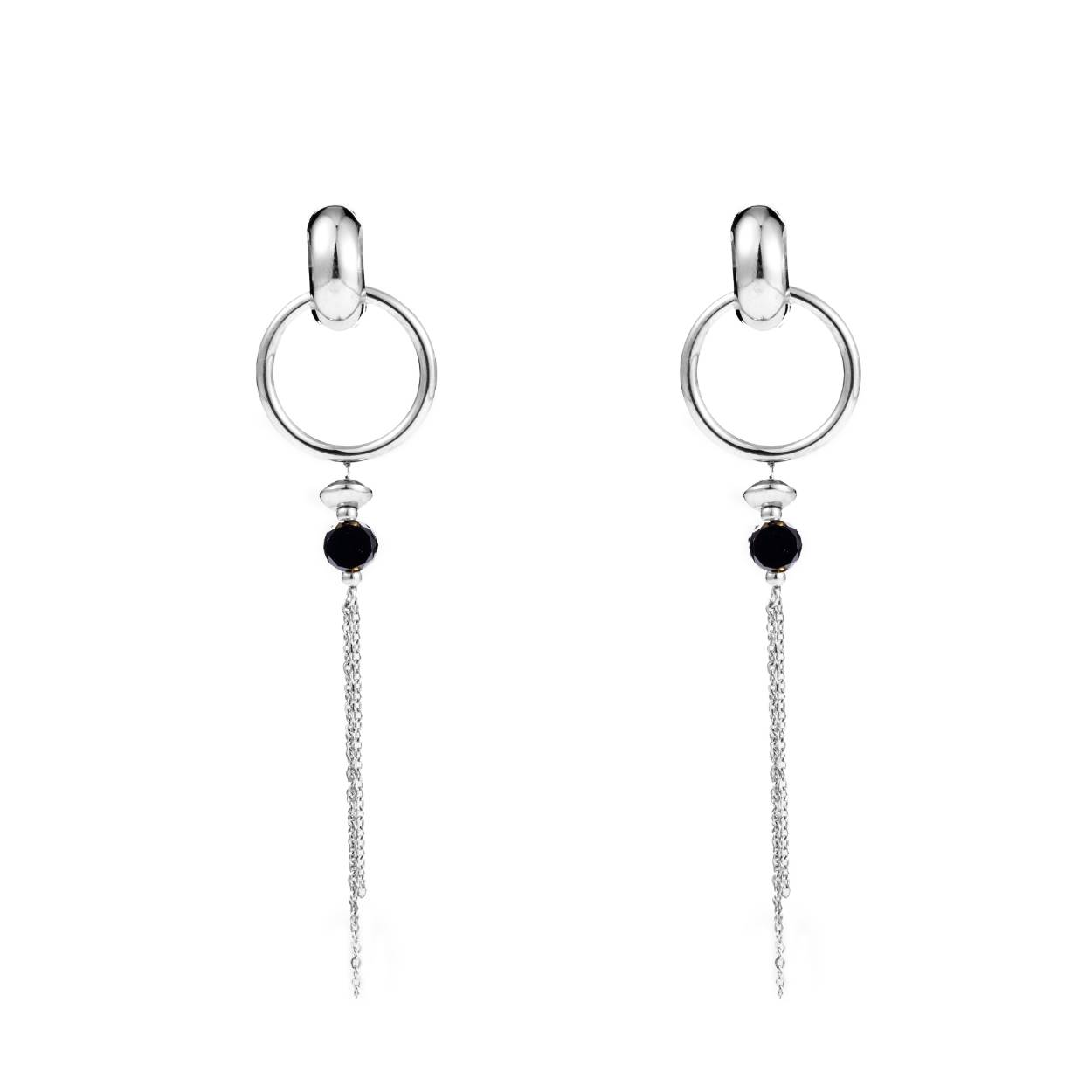 Go Dutch Oorbellen dangling stone earring