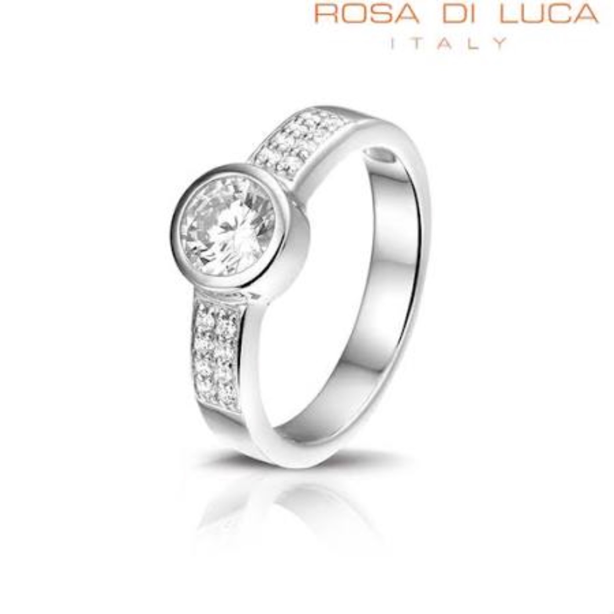 Rosa di Luca ring maat 58