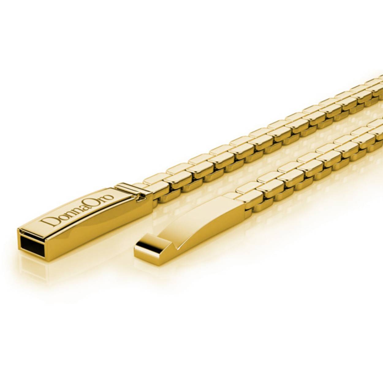 armband Elements zilververguld 17cm 
