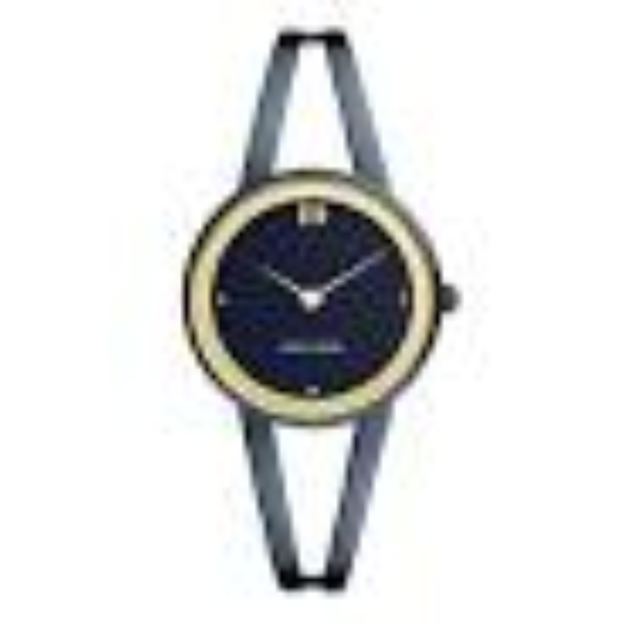 Danish Design horloge met stalen band, Nostalgi donkerblauw