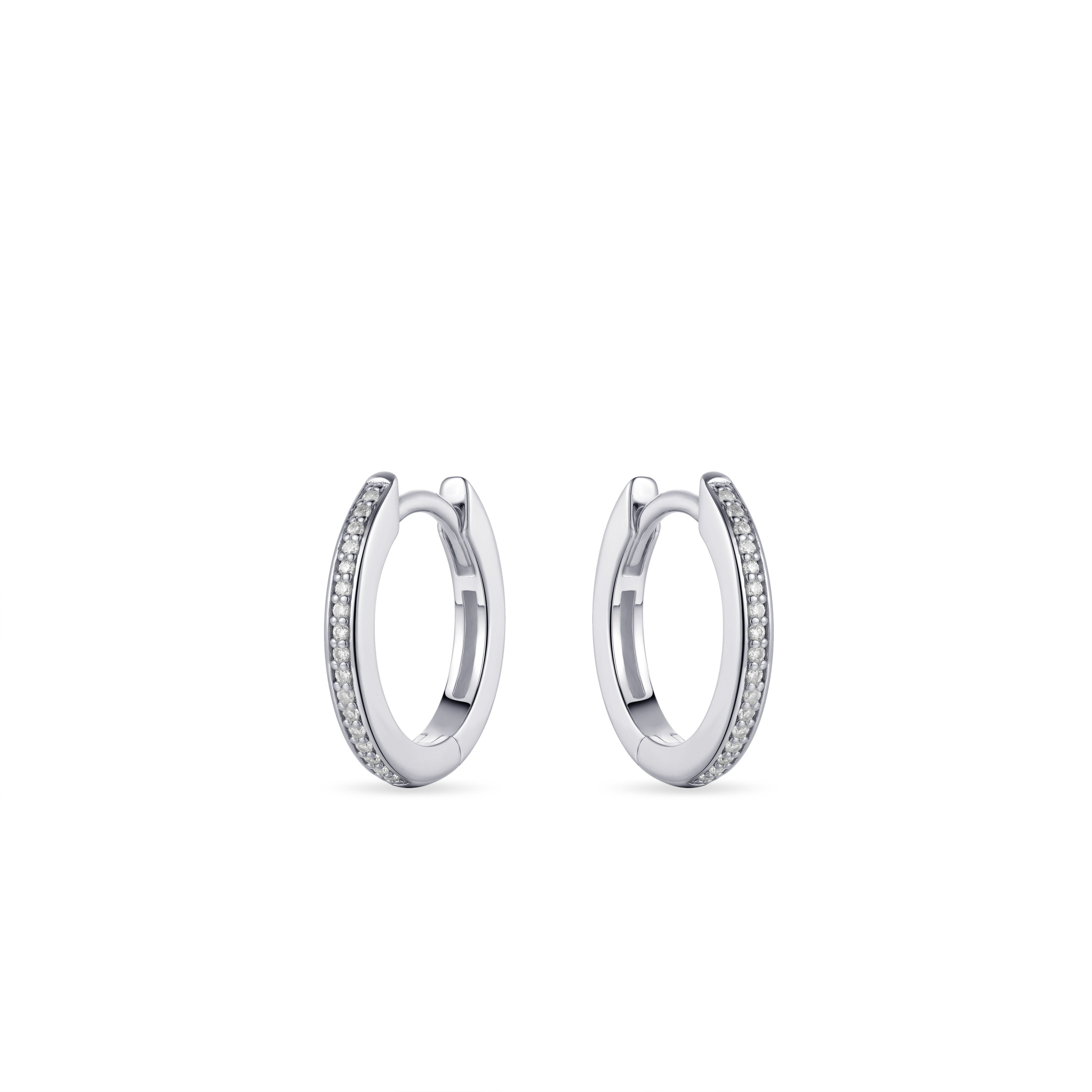 Gisser Jewels Zilver oorringen zilver KCD2/15