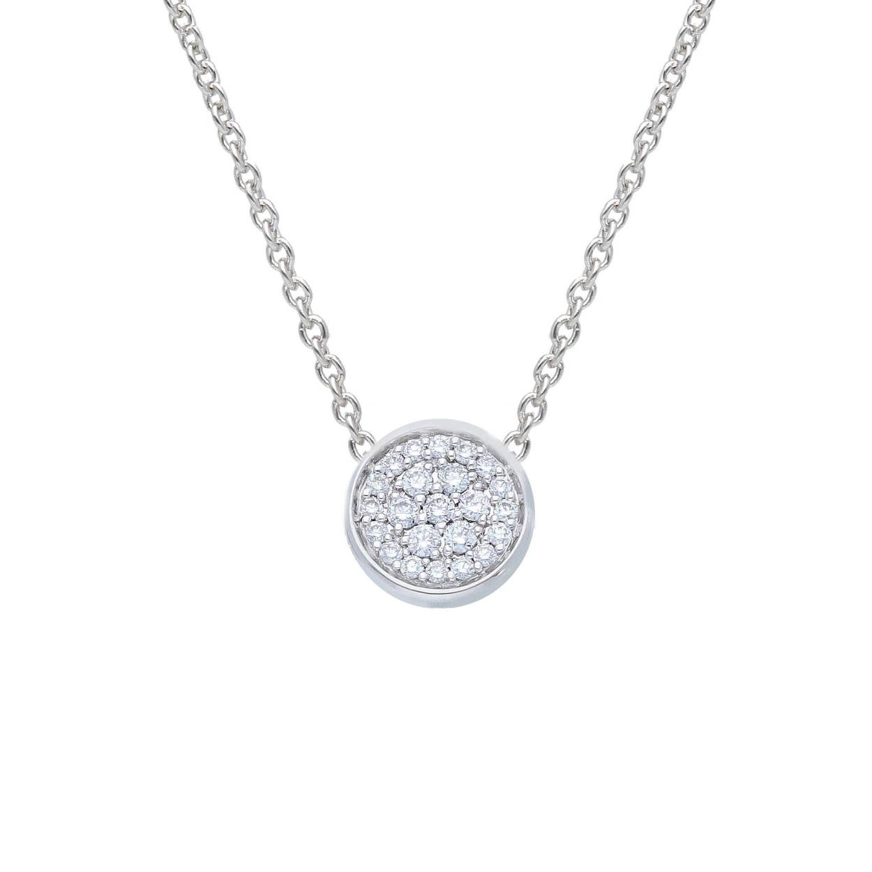 Ketting goud 18kt met diamanten