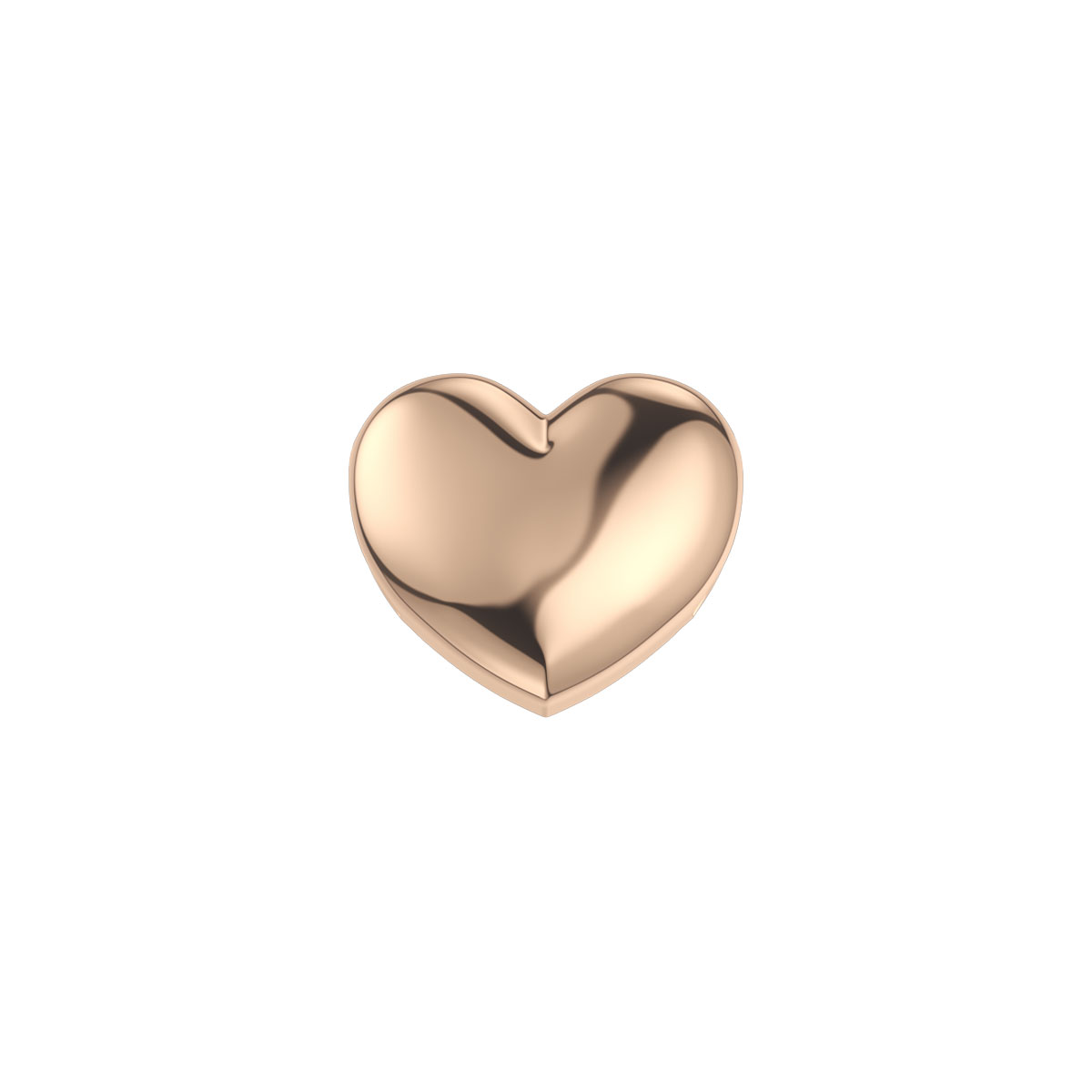 Rose gouden element hart
