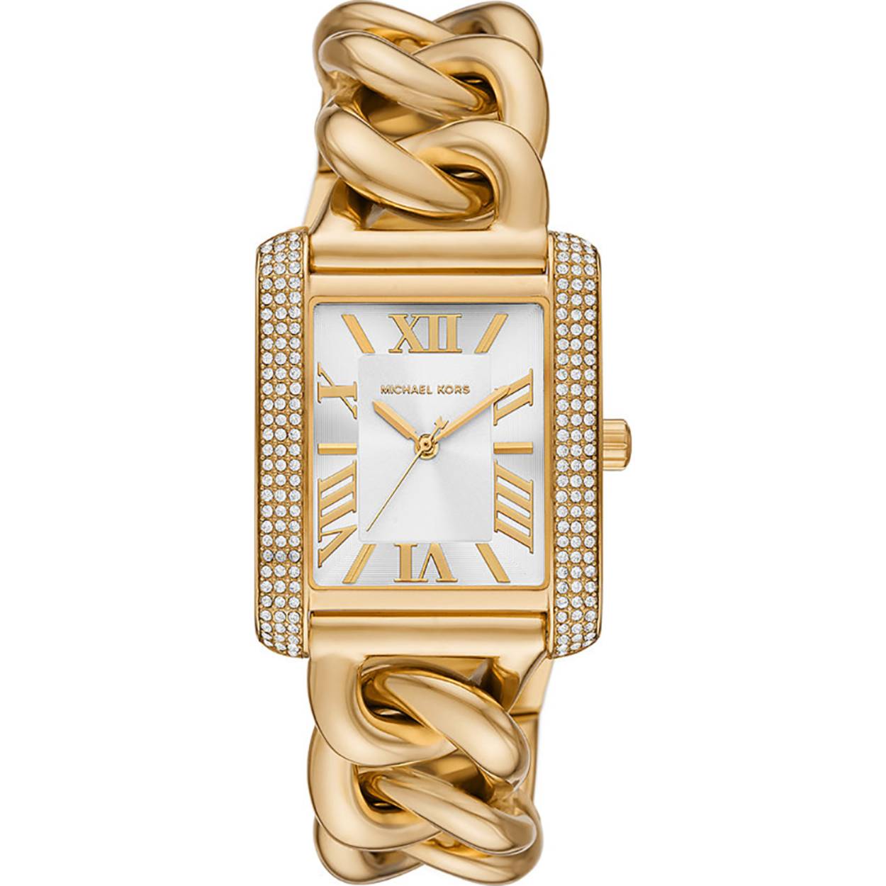 Michael Kors MK7300 Emery horloge
Goudkleurig dameshorloge met kristallen