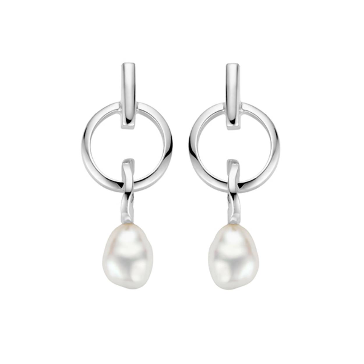 Dit zijn oorbellen van het merk FJF Jewellery gemaakt voor dames.