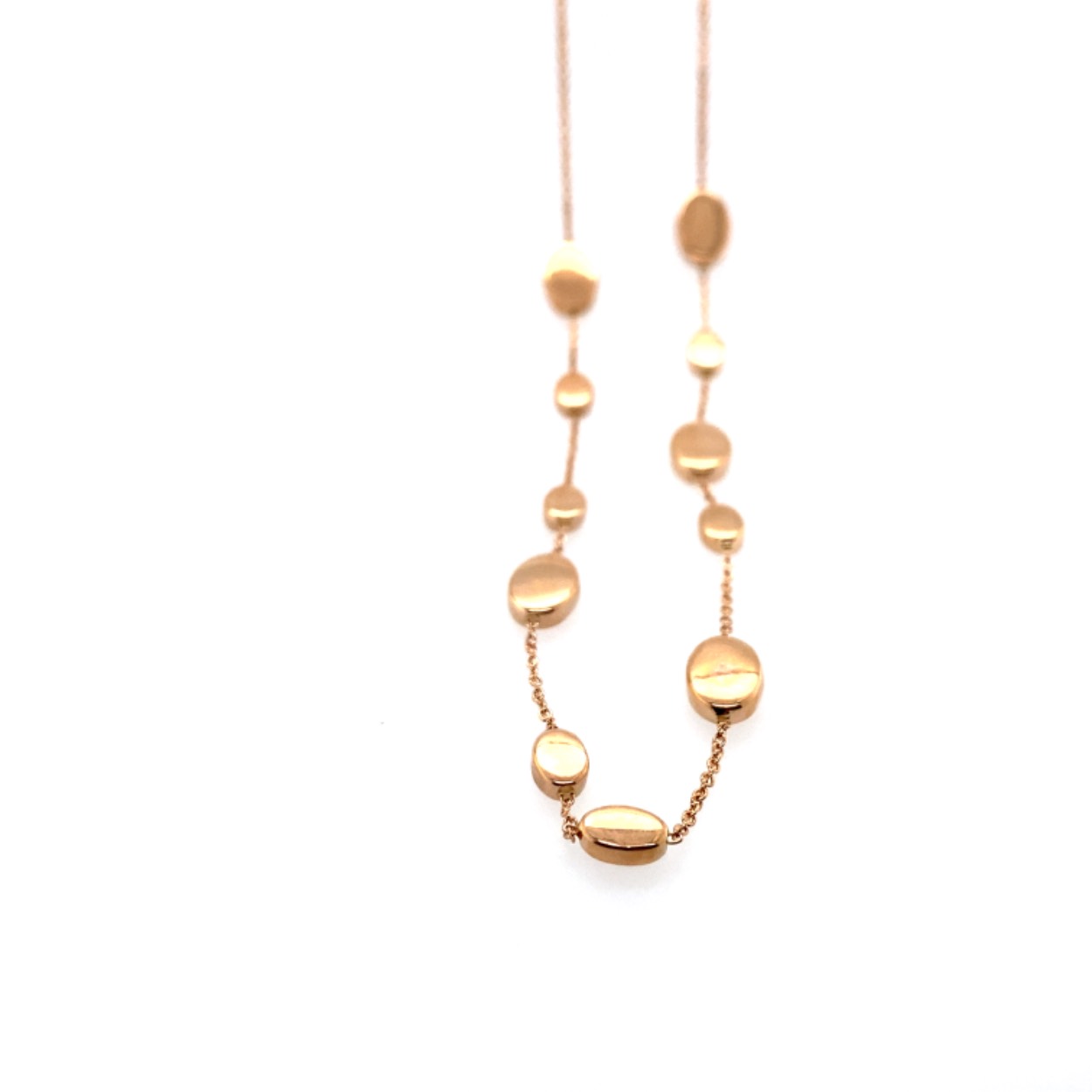 Rose gouden monzario collier