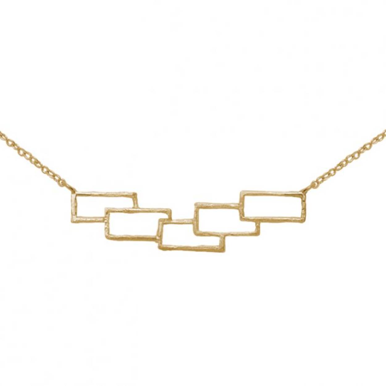 goudkleurige collier
K0306PL