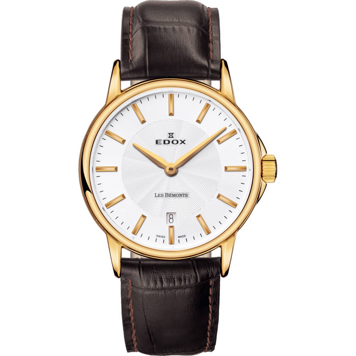 Edox 57001-3M Les Bémonts dameshorloge met stalen band