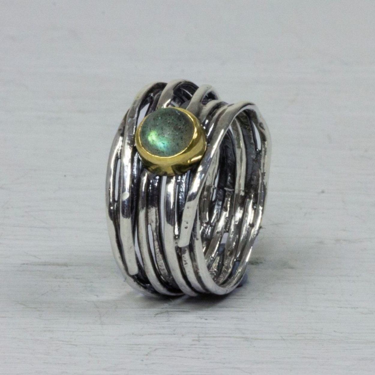 ring gedr labradoriet 53