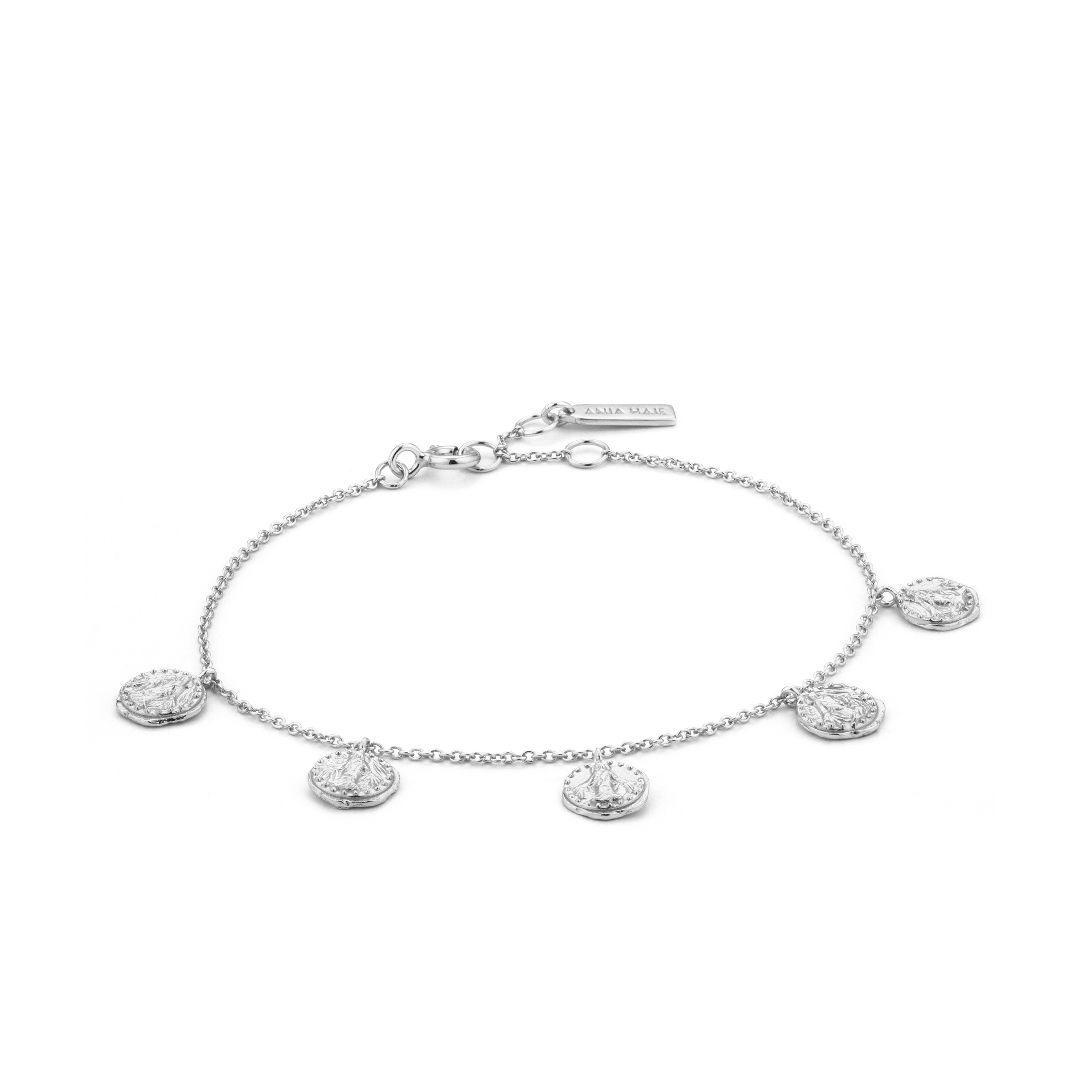 Zilverkleurige armband