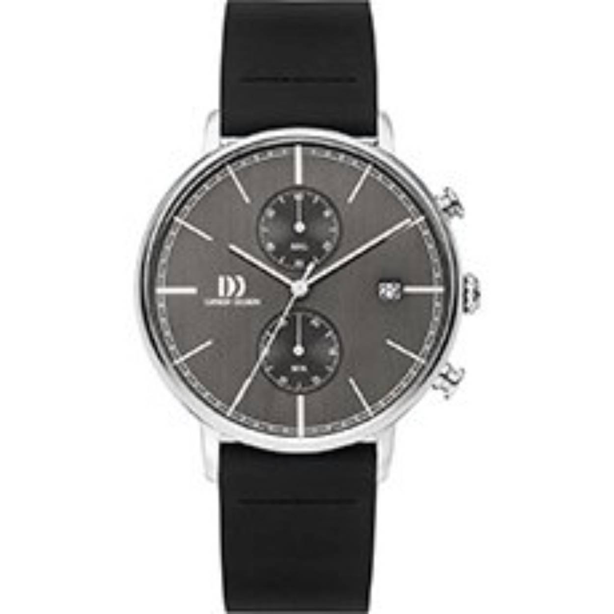 Dit Danish Design horloge heeft een roestvrijstalen kast met een diameter van 42mm en is voorzien van een leren band. In de kast bevindt zich een kwaliteitsuurwerk en is afgewerkt met mineraalglas.

Het horloge is 5ATM. Dit betekent dat het horloge geschikt is voor douchen. Verder wordt het horloge geleverd met 2 jaar wereldwijde garantie.