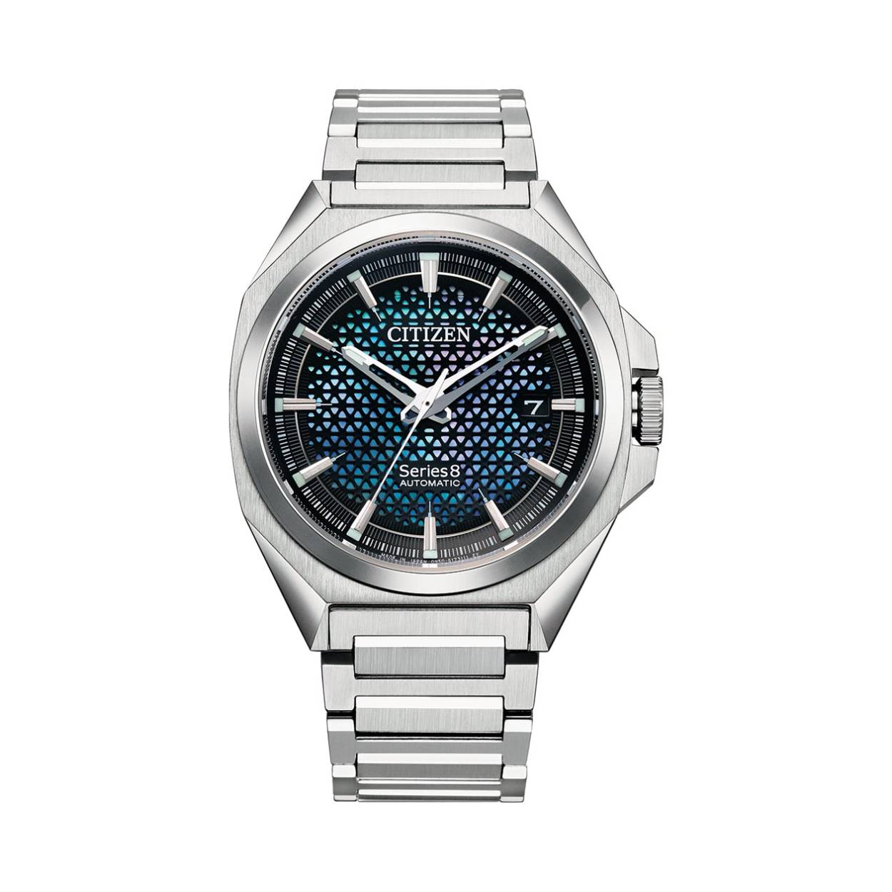 Series 8 Automatic. 100m WR. Saffierglas. Cal. 0950